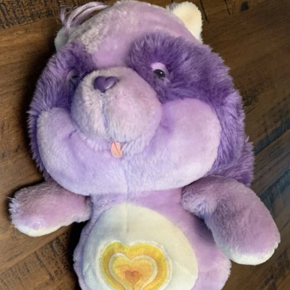Bright Heart Care Bears Cousin Vintage Stuffed Care Bear